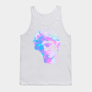 Marble Head (Blue/Pink) Tank Top